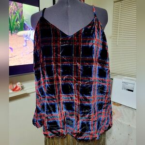 Torrid Sophie Velvet Swing Cami - Size 4